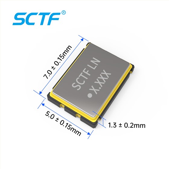 7CN低相噪晶振尺寸图-SCTF星通时频