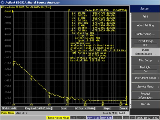 飞秒晶振-相位噪声-SCTF星通时频